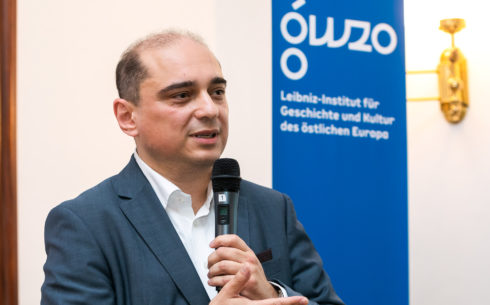 Keynote by Basil Kerski (C) Swen Reichhold