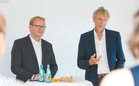 Rainer Lindner and Prof. Lentz (C) Swen Reichhold